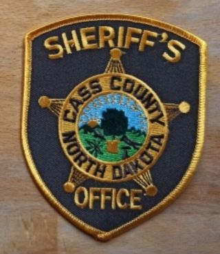 Patch Police Sheriff Cass County North Dakota Nd