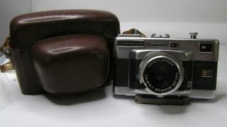 Vintage Voigtlander Vitessa T 35mm Camera & Color - Skopar Lens - Case - Strap -