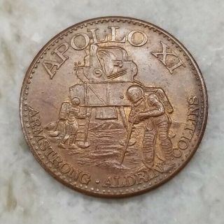 Apollo 11 Xi Moon Landing Commemorative Medal Coin