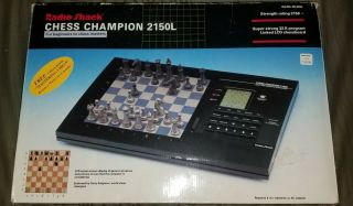 Radio Shack Chess Champion 2150l Computerized Set - (vintage)