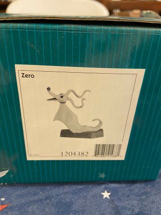 WDCC Spirited Companion Zero Nightmare Before Christmas Box Rare Jack Stamp 2