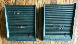 Seeburg Jukebox Tw1 - 8 Remote Speaker Set Vintage Ever On These