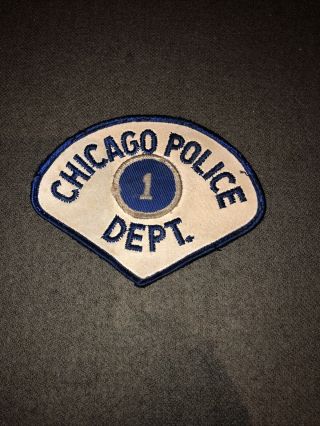 Vintage Chicago Police Department Patch