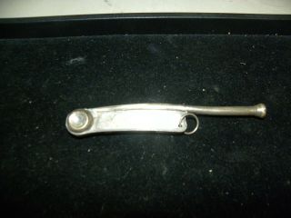 Vintage Rare Sterling Silver Bosun Whistle