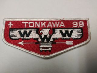 Oa Tonkawa Lodge 99 Flap Patch