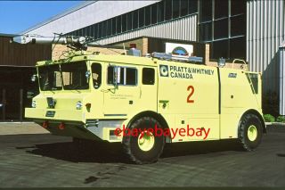 Fire Apparatus Slide,  Truck 2,  Pratt & Whitney / Qc,  1982 Oshkosh /cdn