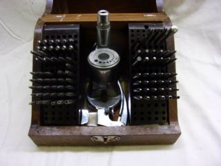 C & E Marshall Co.  Staking Tool Set Vintage Jewelers Watch Repair Clock