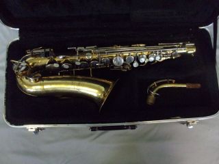 Solid Quality Vintage Selmer Bundy Usa Alto Saxophone,  Case