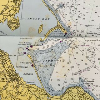 1969 C&GS Sound Chart 1208 Massachusetts Cape Cod Bay (18) 3