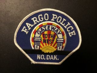 Fargo North Dakota Police Department Patch