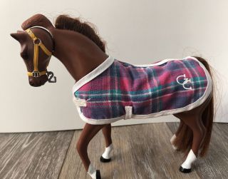Grand Champions Gc Model Horse With Blanket Empire Vintage Head And Neck Move
