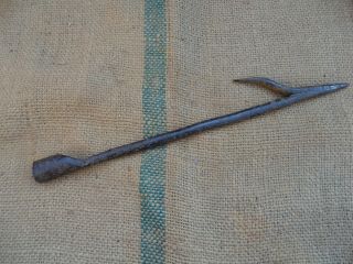 Antique Whale Seal Whaling Harpoon Nautical Maritime Hand Forged Wrought Iron