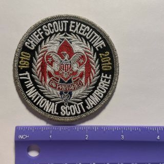 2010 Chief Scout Executive BSA National Jamboree Patch 3