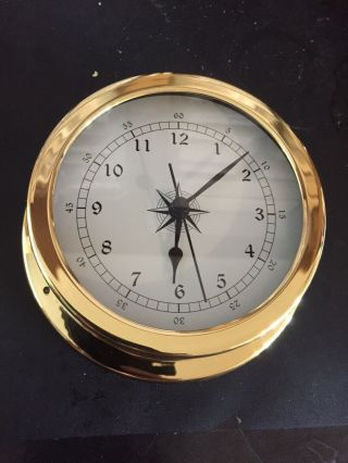 145mm Brass Clock