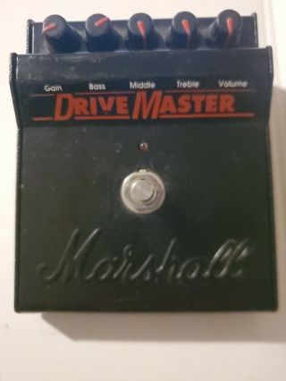 Vintage Marshall Drivemaster Overdrive Effect Pedal Drive Master