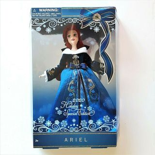 Disney Ariel Doll The Little Mermaid 2020 Holiday Special Edition