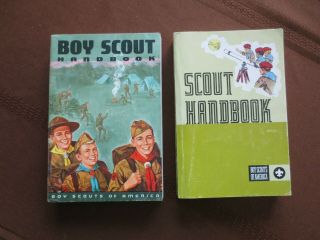 Boy Scout Handbook 1965 & 1972.  First Printings.  7th & 8th Editions