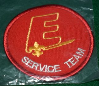 Vintage Boy Scout - Explorer Position Patch - Service Team
