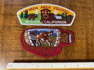 Bsa/oa Nevada Area Council/tannu Lodge 346 Set.  Set