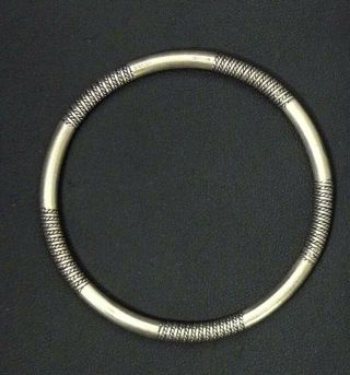 Vintage Georg Jensen Sterling Silver Bangle Bracelet 58