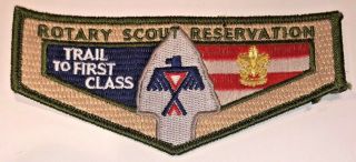 Haudenosaunee Lodge 19 Rotary Scout Reservation Trail To First Class Oa Flap