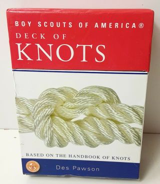 Boy Scouts Of America Deck Of Knots 1 - 43 Plus Insert Cards