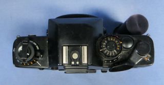 Vintage Black Contax RTS II Quartz 35mm SLR Film Camera Body Only READ 3