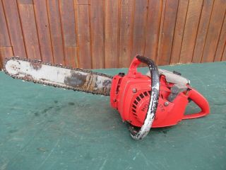 Vintage Homelite Xl Automatic Chainsaw Chain Saw With 16 " Bar