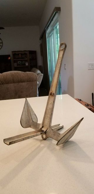 Vintage Northill Co.  Inc Anchor 6 Lbs.  17 - 1/2 " Tall 1930s Great Collector Item
