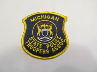 Michigan State Police Troopers Assn Cap Patch