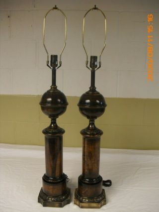 Vintage Pair Frederick Cooper Chicago Table Lamps 38 