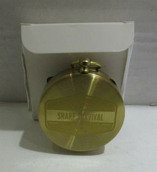 Sharp Survival Best Camping Survival Compass Glow In The Dark Military Compass