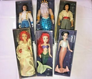 Deagostini Disney Porcelain Doll - The Little Mermaid Ariel Eric Triton Melody