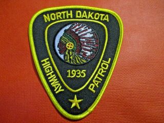 Collectible North Dakota Police Patch,  Highway Patrol,