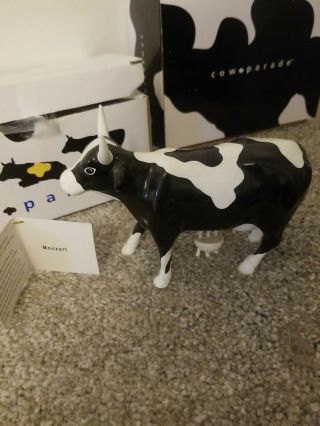 Cow Parade 9179 Moozart Piano Ceramic Westland Cow 