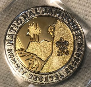 2013 National Boy Scout Jamboree Summit Engraveable Commemorative Bsa Coin