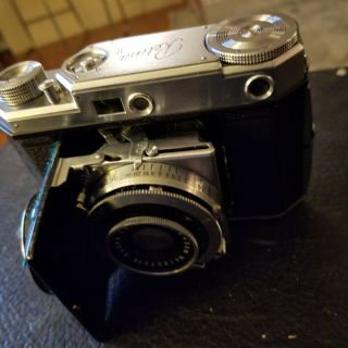 Vintage Kodak Retina IIa 35mm Folding Camera And Leather Field Case Germany 2