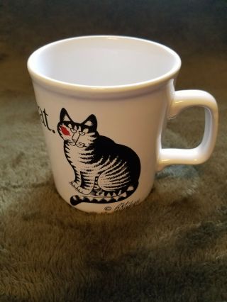 B.  Kliban Love A Cat Coffee Mug Kiln Craft Tableware Made In England