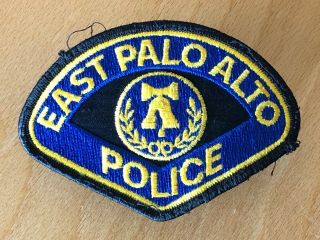 East Palo Alto California Police Department Patch - Sheriff Highway Patrol Dps