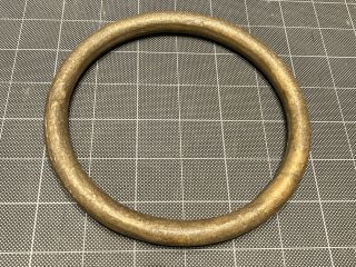 Bronze Rigging Ring,  6 Inch Outside Diameter.