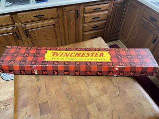 Vintage 1961 Winchester Model 270 Rifle Box Only.  22 Slide Action Rifle