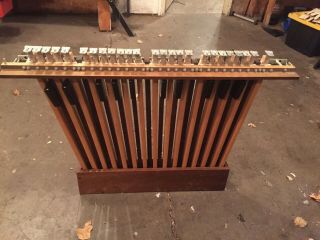 Vintage Lowrey & More Organ 25 Note Bass Pedal Assembly Make Offer
