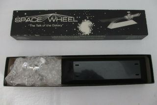 Vintage 1983 Space Wheel Kinetic Perpetual Motion Model Andrews Mfg USA 2