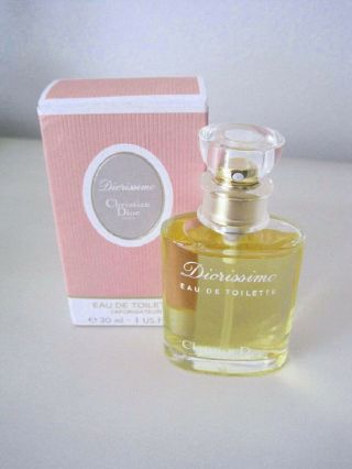 Vintage Diorissimo Christian Dior Eau De Toilette Edt Spray Perfume 1 Oz 30ml