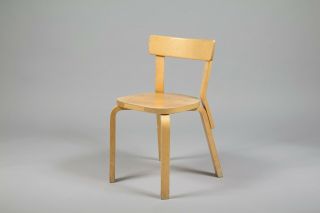 Vintage Alvar Aalto Chair Model 69