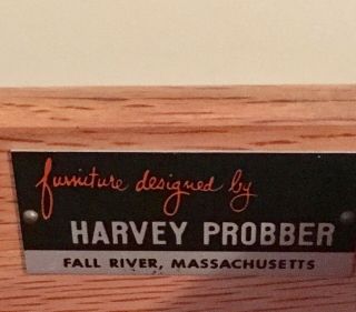 Mid Century Harvey Probber 4 Drawer Dresser,  Fall River,  MA 5