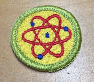 Boy Scouts Atomic Energy Merit Badge Type H