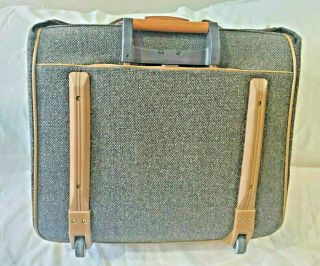 Hartmann Tweed Rolling,  Hanging Vintage 1997 Garment Bag Luggage 3