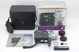 Vintage Canon Motor Zoom 8 Eee 8mm Cine Movie Camera From Japan K970