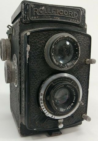 Vintage Rolleicord Camera Drp Drgm Germany W/ Case